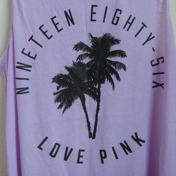 VICTORIA'S SECRET PINK Small (S) Beach Racerback Tank Top - Picture 5 of 9